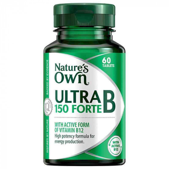 Nature's Own Ultra B 150 Forte 60 Tablets