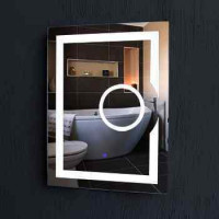 Pinakamahusay na Kalidad Fogless Illuminated Humantong Banyo Mirror sa Touch Sensor Switch